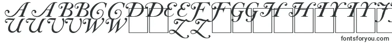 CAS INIT-Schriftart – friesische Schriften