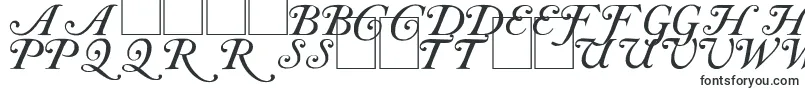 フォントCAS INIT – ルーマニアのフォント