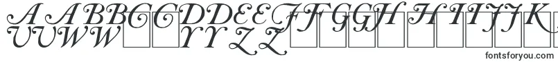 Шрифт CAS INIT – причудливые шрифты