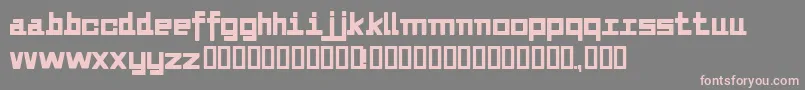 Alvedon2 Font – Pink Fonts on Gray Background