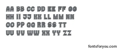 Casino3DFilled Font
