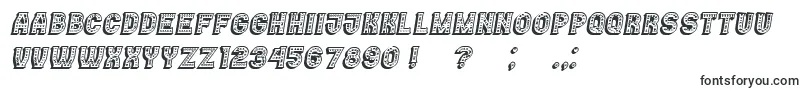 Casino3DMarquee Italic-fontti – Fontit Adobe Acrobatille