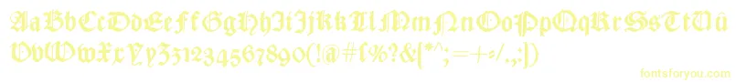 CaslonishFraxx Font – Yellow Fonts