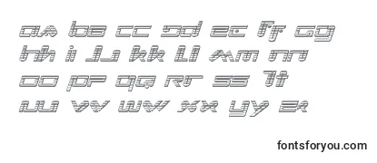 Xephyrchromeital Font