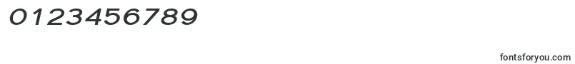 FlorencesansScExpBoldItalic Font – Fonts for Numbers and Digits