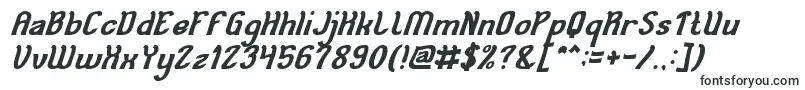 フォントCat Eyes Bold Italic – OTFフォント