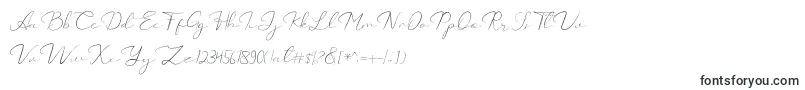 Шрифт Catalan Signature – шрифты для Adobe Muse