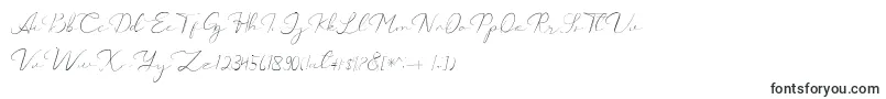 フォントCatalan Signature – 芸術的なフォント