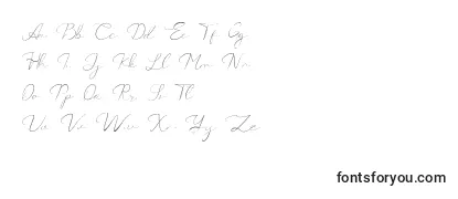 Catalan Signature Font