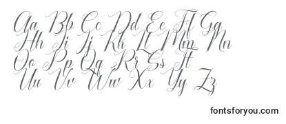 Czcionka Cataline Script