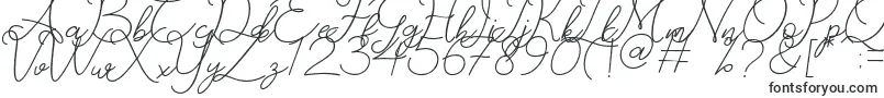 Шрифт Catherine – надписи красивыми шрифтами
