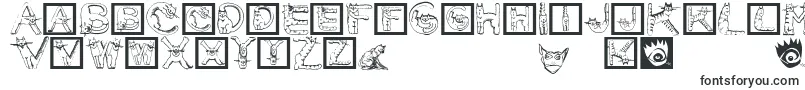 CatsAlphabet-fontti – Fontit Microsoft Officelle