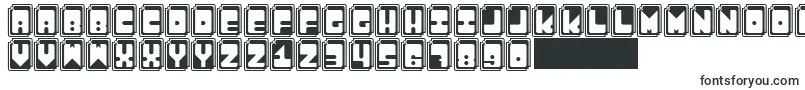 Шрифт caty – тяжелые шрифты