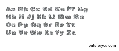 Caustic Font