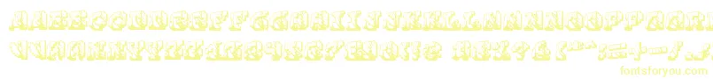 Cauterise Font – Yellow Fonts