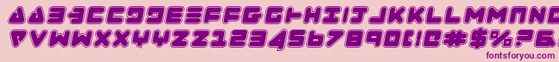 Zealotcoli Font – Purple Fonts on Pink Background