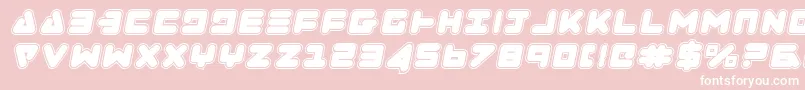 Zealotcoli Font – White Fonts on Pink Background
