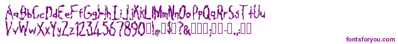 Cavity Regular Font – Purple Fonts