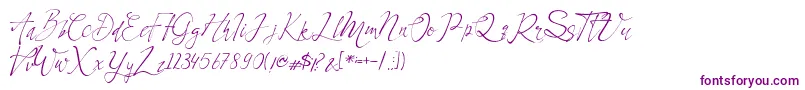 Celesta Font – Purple Fonts