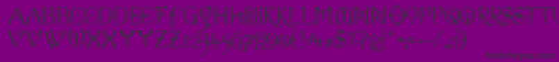 celexa   Font – Black Fonts on Purple Background