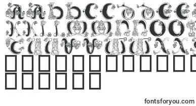 Celtic Knot font – celtic Fonts