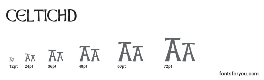 CELTICHD Font Sizes