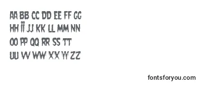 Cemetery King Font
