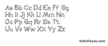 CERAMIC frame Font