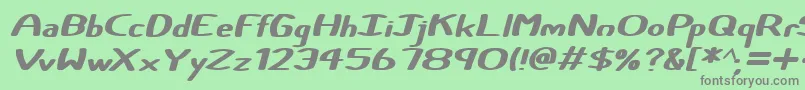 En savoir plus sur la police Certainly Italic Police Certainly Italic – polices grises sur fond vert