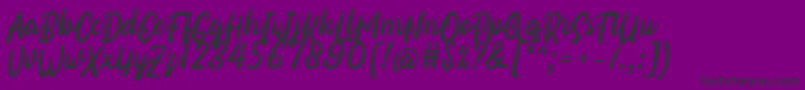 fuente Certhas Font by 7NTypes – Fuentes Negras Sobre Fondo Morado