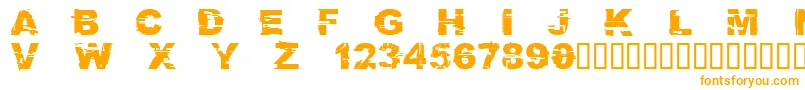 CFGlitchCity Regular Font – Orange Fonts