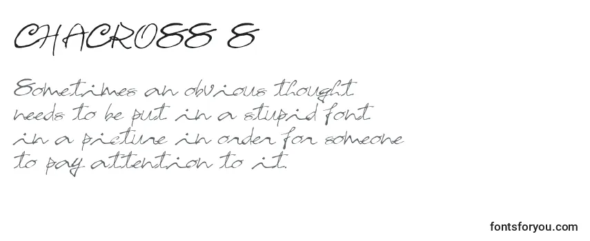 Review of the CHACROSS S Font