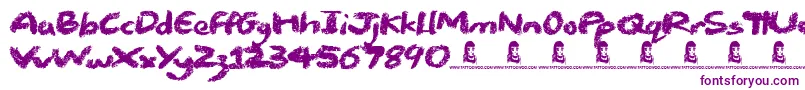 Chalk Stick Font – Purple Fonts