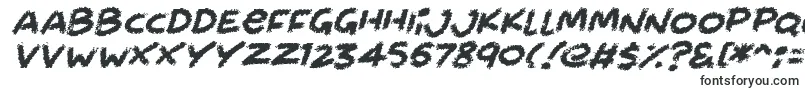 フォントChalkabout Italic – Adobe Reader用のフォント