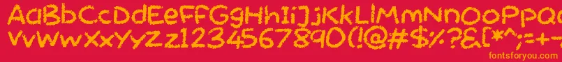 More about Chalktastic Font Chalktastic Font – Orange Fonts on Red Background