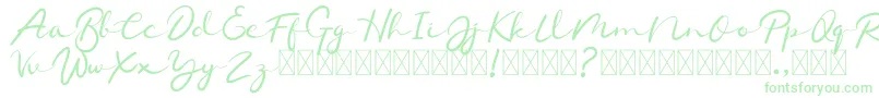 Chamelon Font – Green Fonts