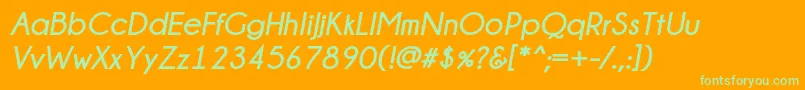 Подробнее о шрифте Champagne Limousines Bold Italic Шрифт Champagne Limousines Bold Italic – зелёные шрифты на оранжевом фоне