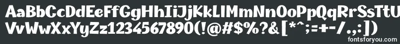 Champigna Black Font – White Fonts