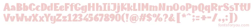 Champigna Fat Font – Pink Fonts