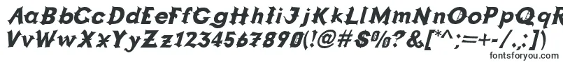 Шрифт Grappa – готические шрифты