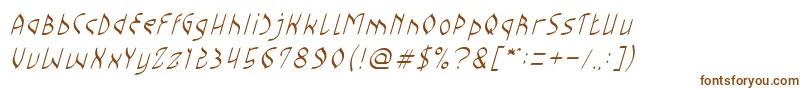 Шрифт Champion Coffee Cup – коричневые шрифты