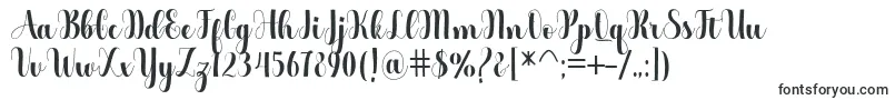 Chandele Font – Calligraphic Fonts