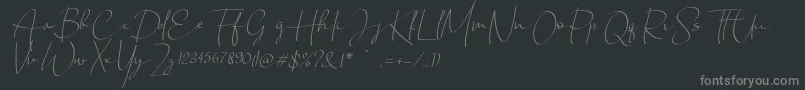 More about Chandrawinata italic Font Chandrawinata italic Font – Gray Fonts on Black Background