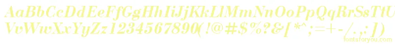 Bdn76C Font – Yellow Fonts