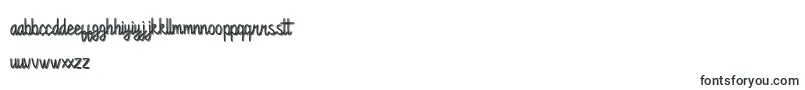 Chandry Vintage-Schriftart – friesische Schriften