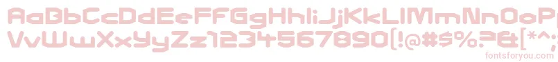 charles in charge Font – Pink Fonts on White Background