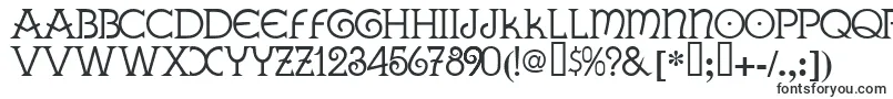 GallaeciaNormal-fontti – Alkavat G:lla olevat fontit