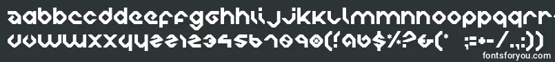 Шрифт charliesangles – белые шрифты
