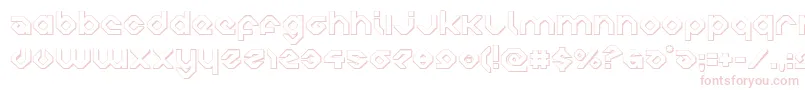 charliesangles3d Font – Pink Fonts on White Background