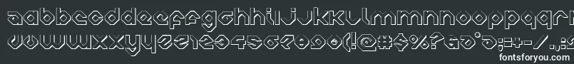 Шрифт charliesangles3d – белые шрифты